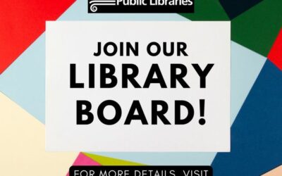 Interested in making a difference in your community? Serving on the Cumberland Regional Library Board is a great way to get involved.
