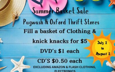 Summer Basket Sale Til August 2nd