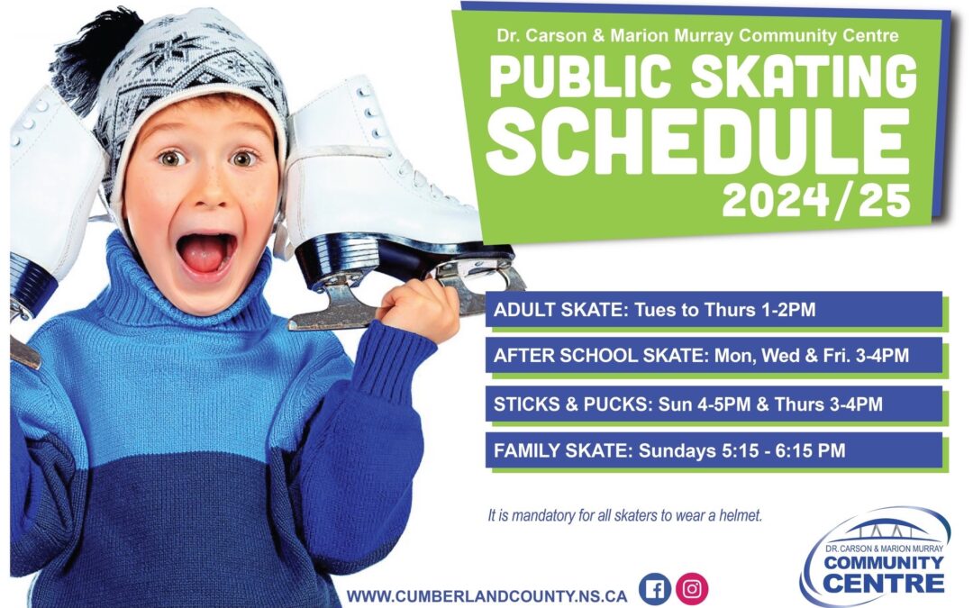 2024/25 Public Skating Schedule