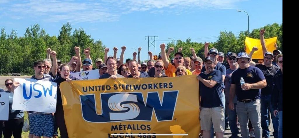 USW Workers at IMP on Strike