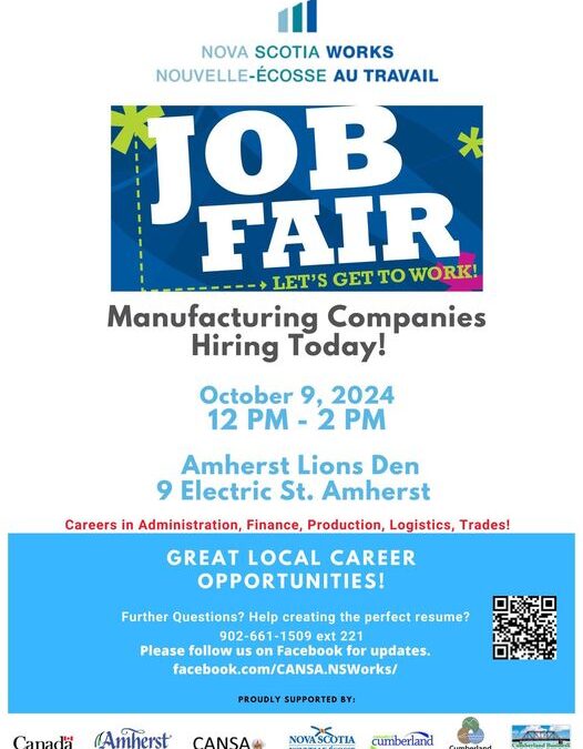 Job Fair in Amherst October 9th